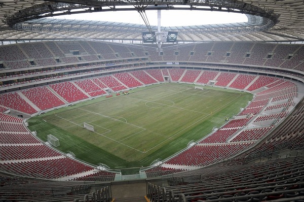 Stadion Narodowy luty 2012
