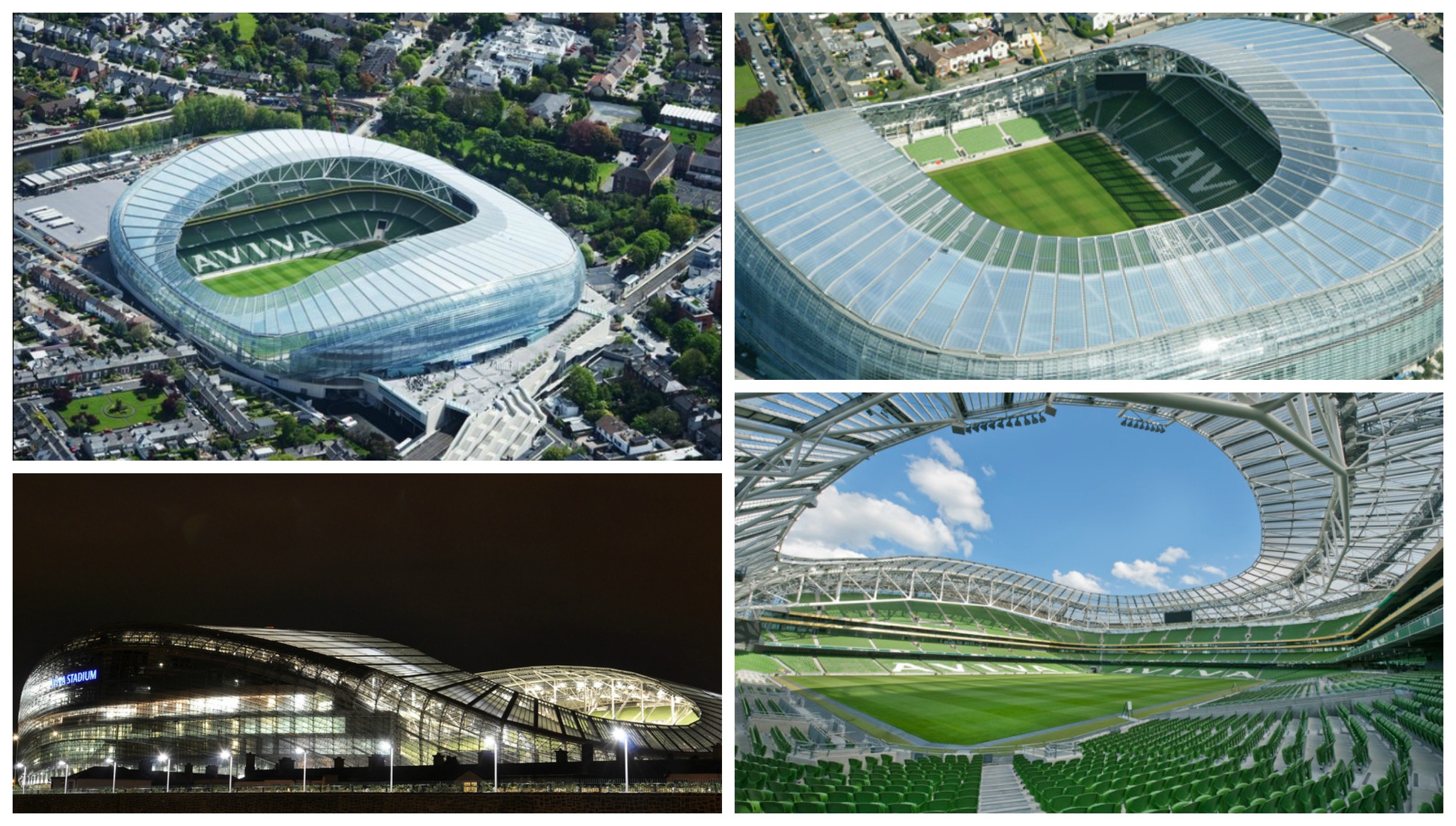 Aviva Stadium Collage
