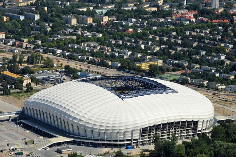 poznan aerial
