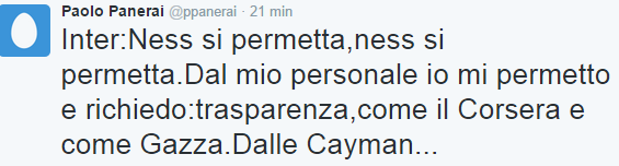 Tweet Panerai 1