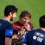 Italy Training Session And Press Conference