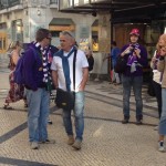 Tifosi viola Lisbona