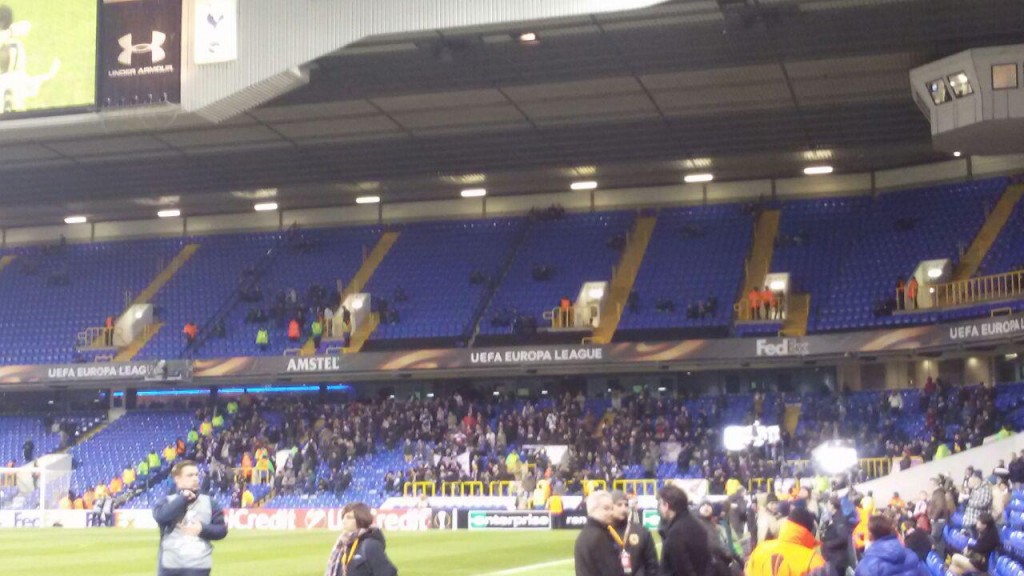 White Hart Lane pre gara