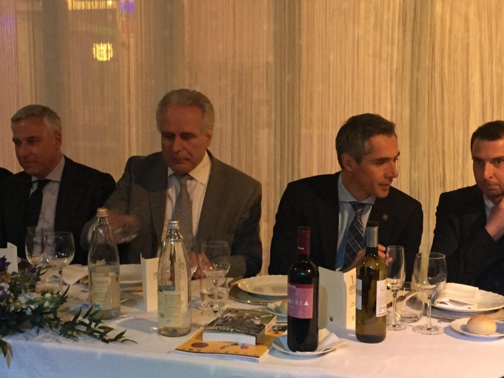 Sousa a tavola Viareggio