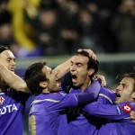 Fiorentina's defender captain Dario Dain