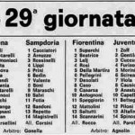#3 La Stampa 11 maggio 1975 Formazioni