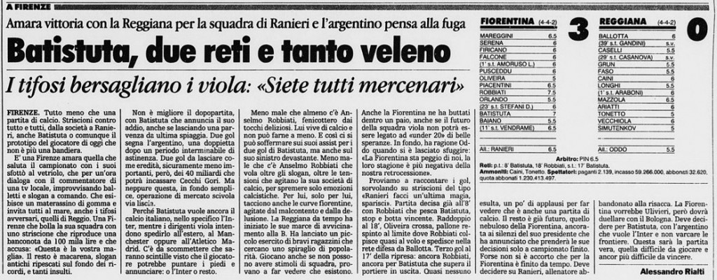 LA STAMPA 25 maggio 1997