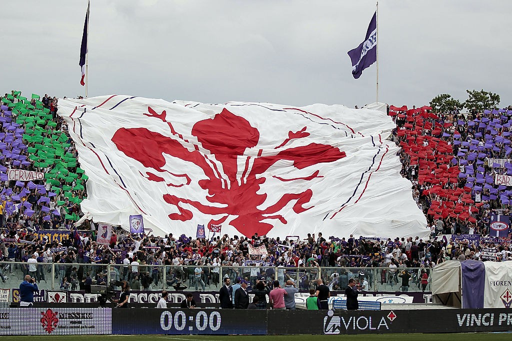 Fiorentina coreografia Curva Fiesole vs Palermo getty