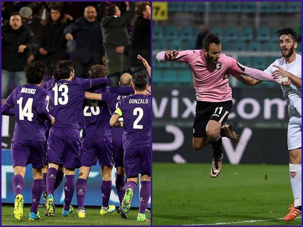 Collage Fiorentina-Palermo
