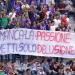 striscione 7bello trasmetti delusione