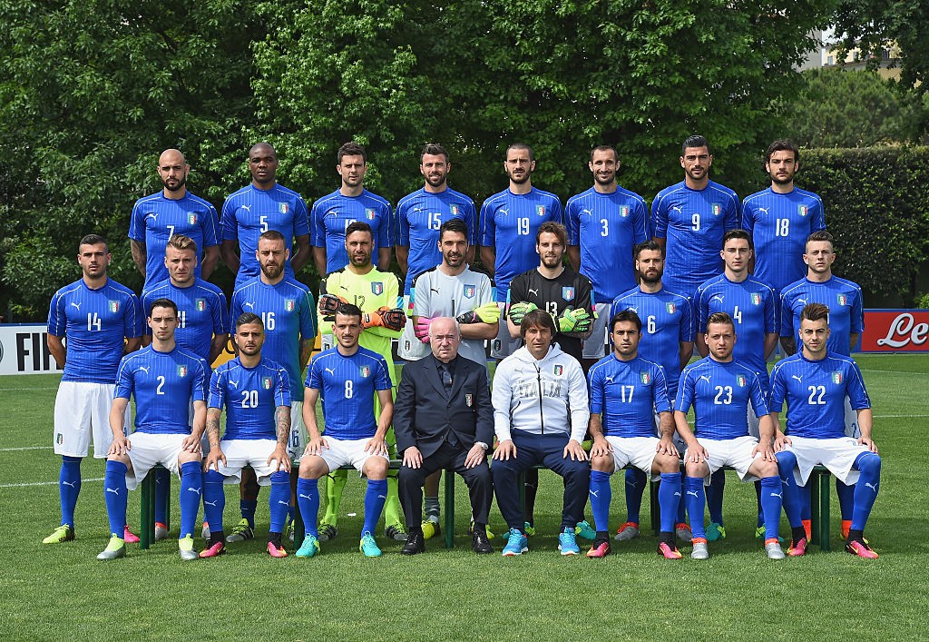 Italy Official Team Photo