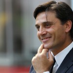 Montella sorridente Milan