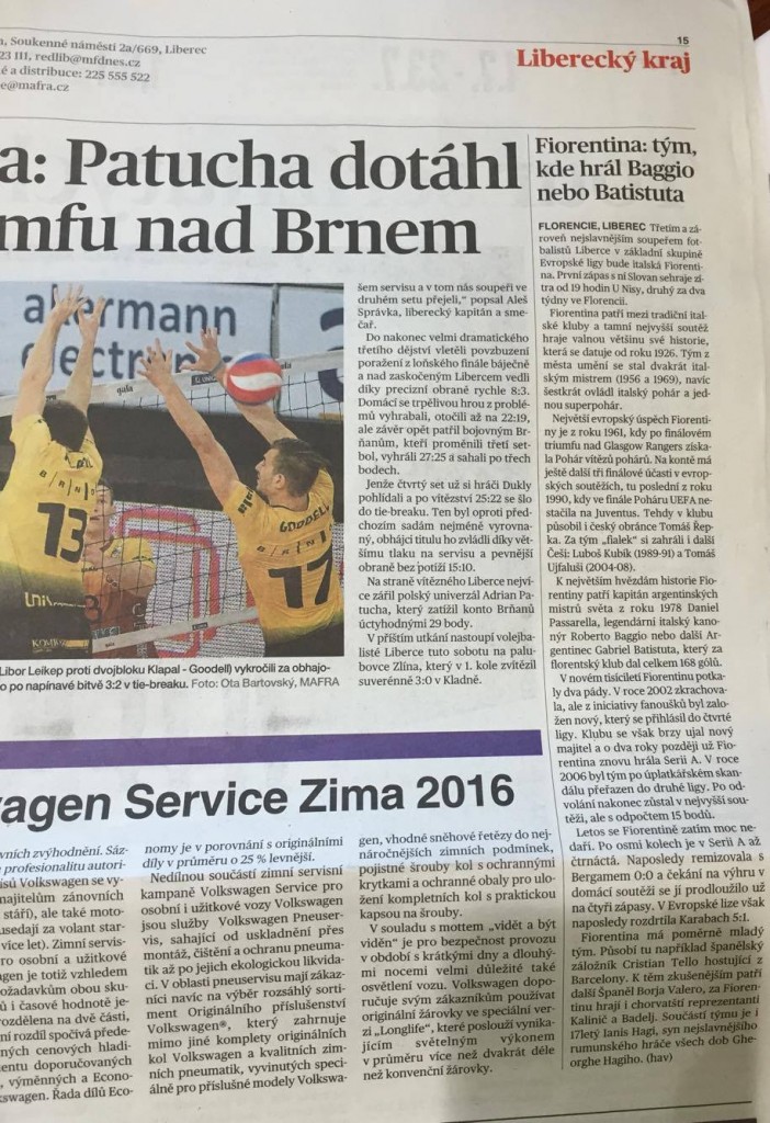 Repubblica Ceca giornale