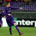 Ilicic Fiorentina v FC Slovan Liberec - UEFA Europa League