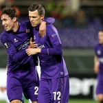 Ilicic Chiesa Fiorentina v FC Slovan Liberec - UEFA Europa League