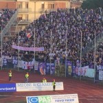 Striscione tragedia Villamagna Empoli-Fiorentina
