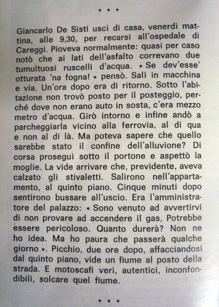 De Sisti alluvione