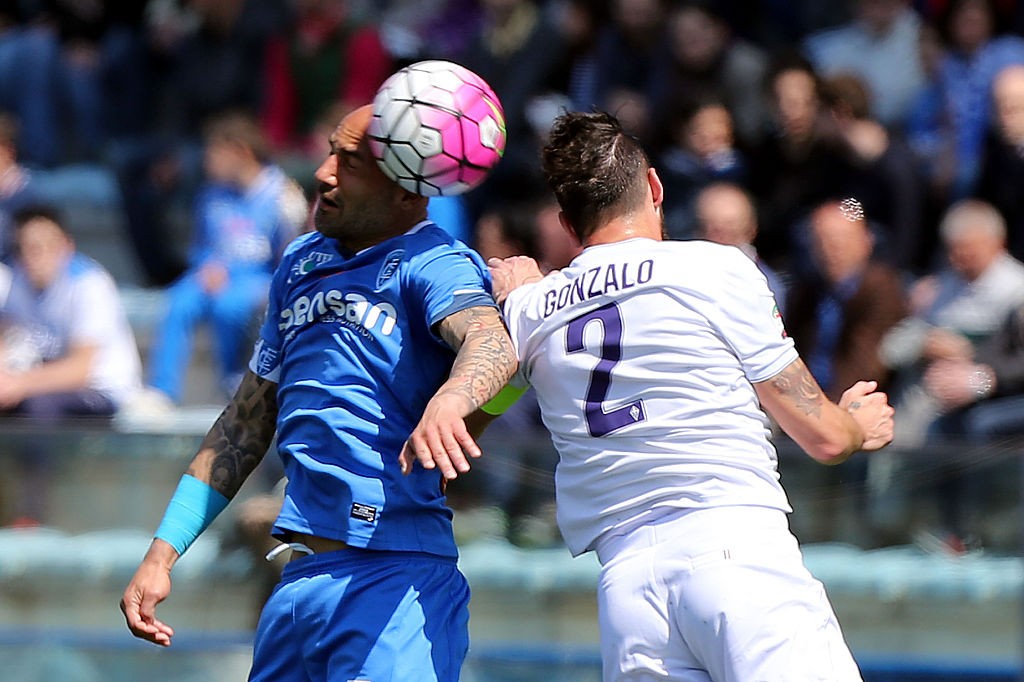 Empoli FC v ACF Fiorentina - Maccarone Gonzalo Rodriguez