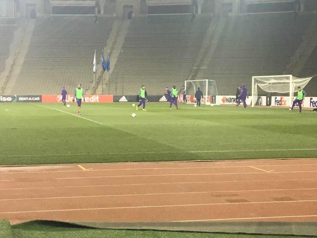 allenamento Baku