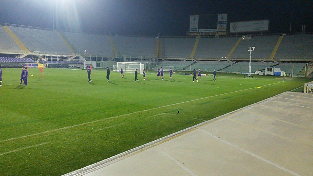 allenamento Fiorentina Franchi