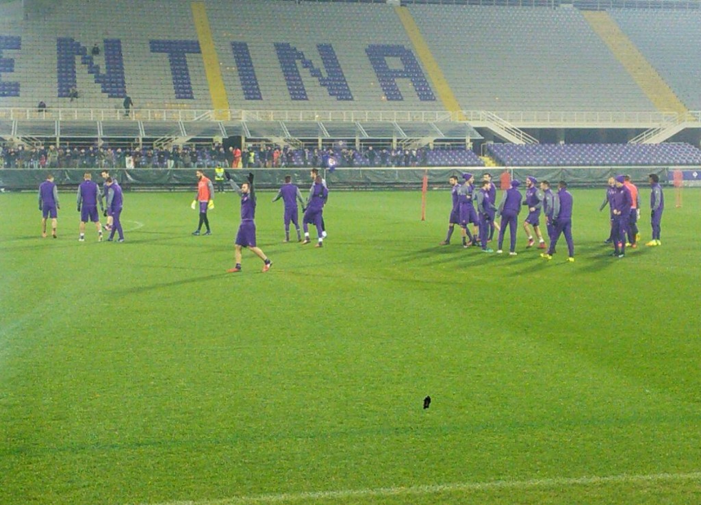 allenamento Franchi squadra