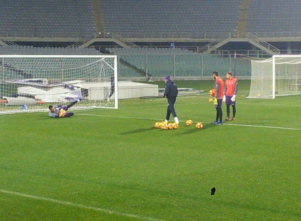 portieri allenamento