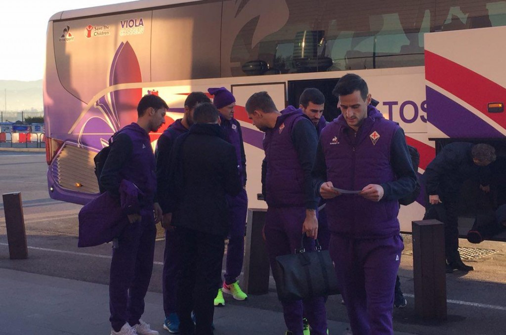 squadra pullman aeroporto Kalinic