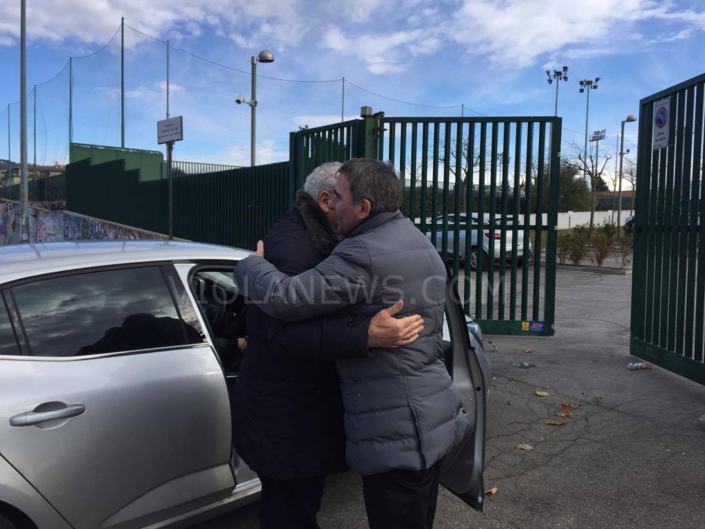 Ghorghe Hagi abbraccio Corvino