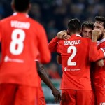 Borussia Moenchengladbach v ACF Fiorentina - UEFA Europa League Round of 32: First Leg squadra bernardeschi