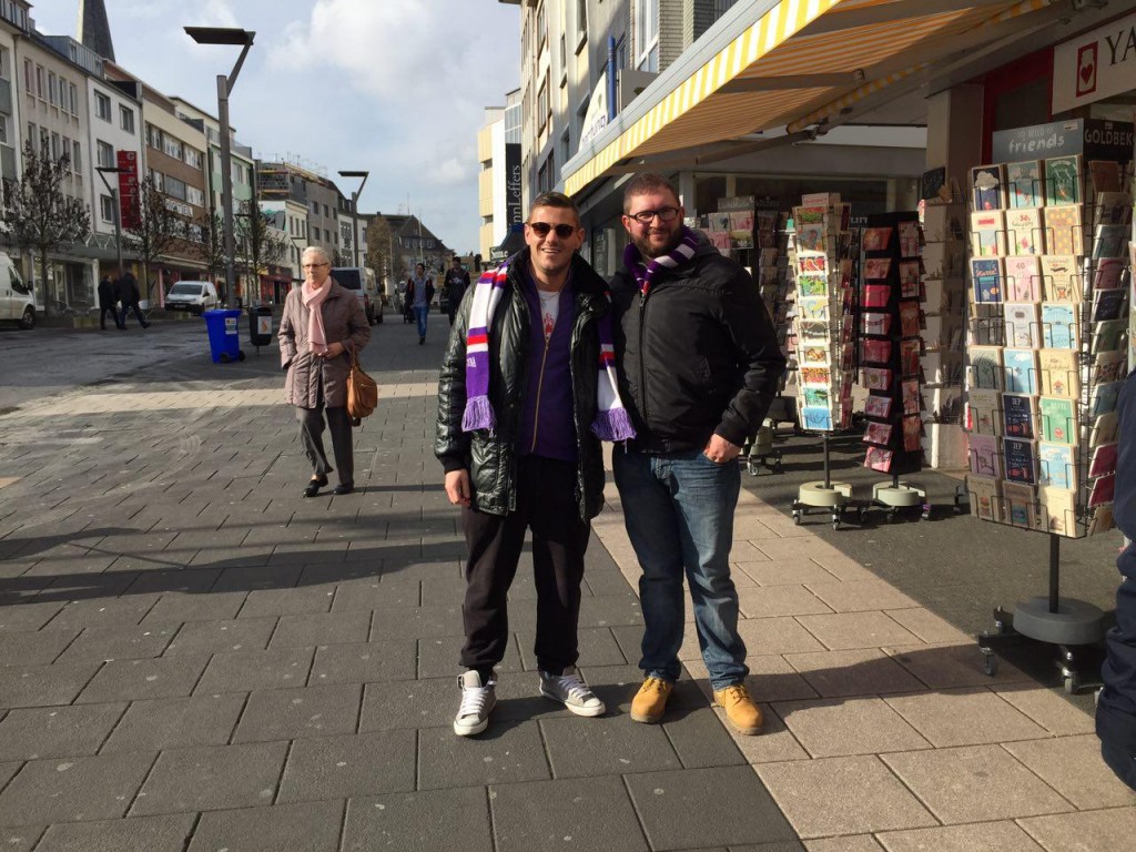 Tifosi a Gladbach
