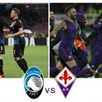 Esultanza Atalanta e Fiorentina