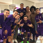 Foto di Squadra spogliatoi sudamericani Fiorentina