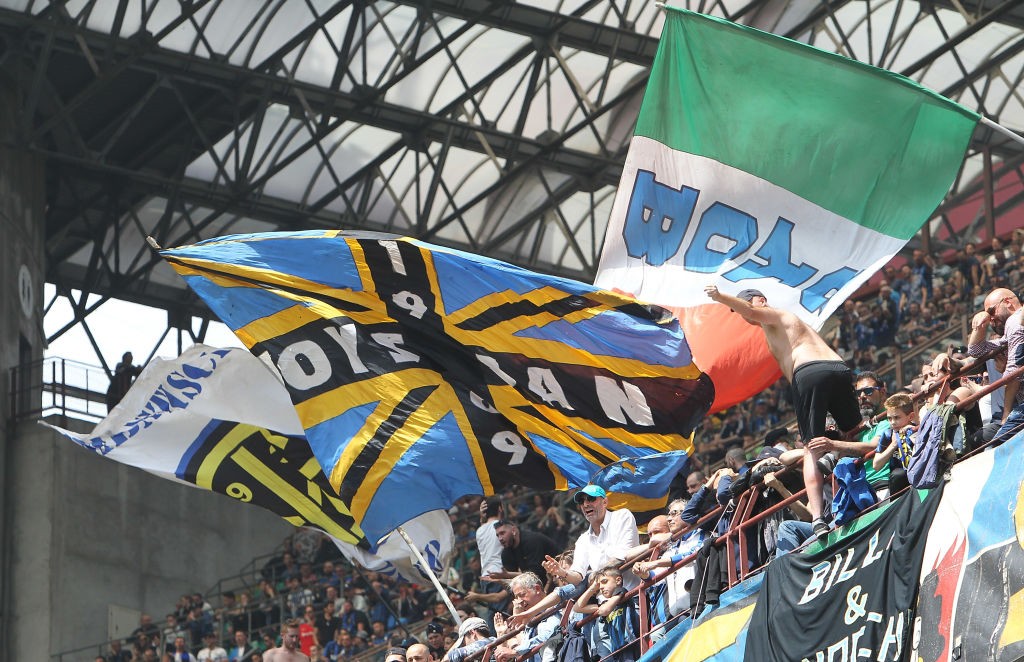 Curva Nord tifosi Inter
