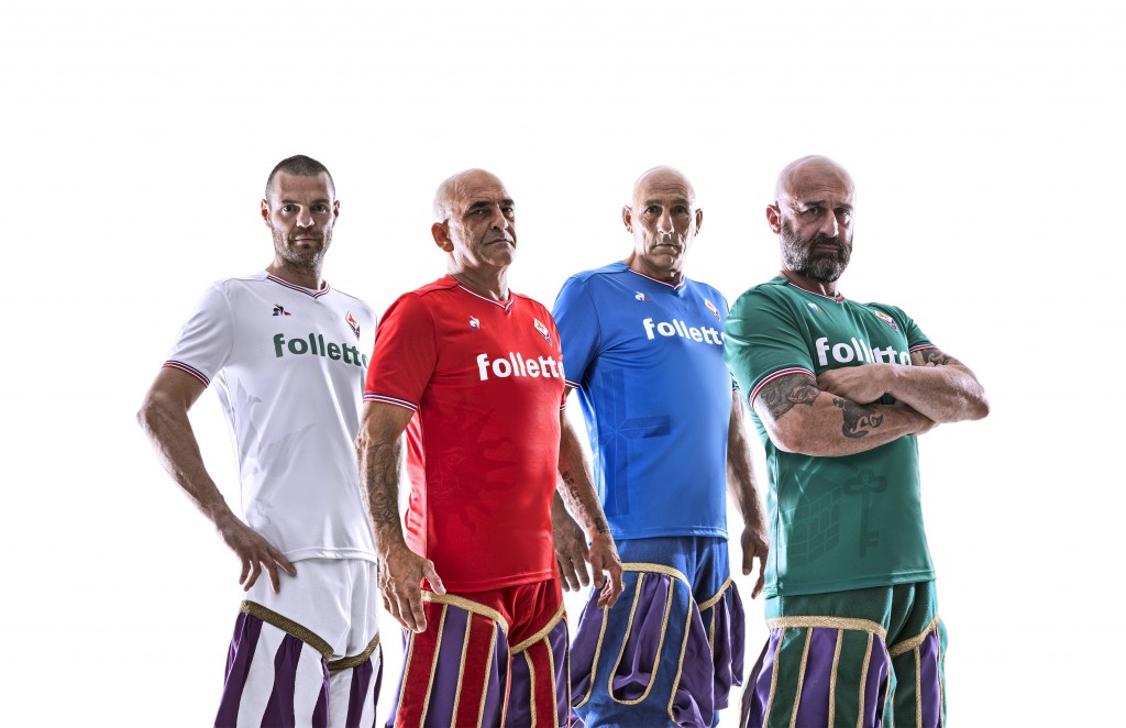 Fiorentina, calcio storico, maglie