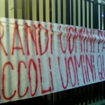 Striscione protesta 2