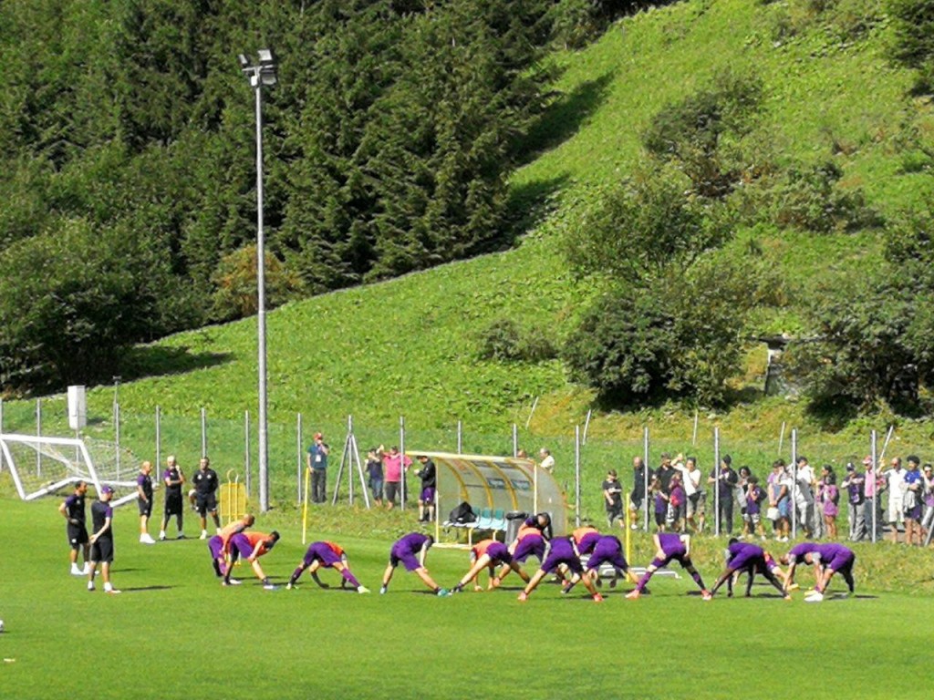 Riscaldamento Fiorentina