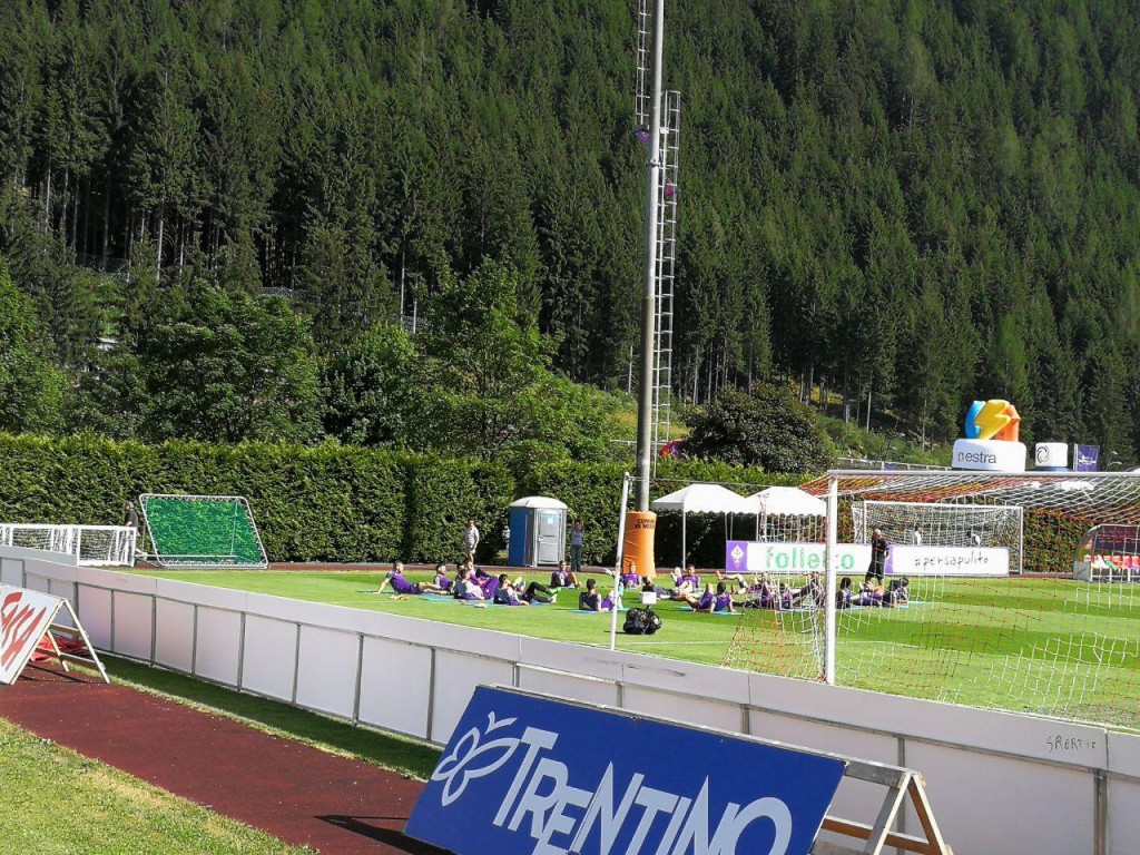 Fiorentina primo allenamento 2017-18
