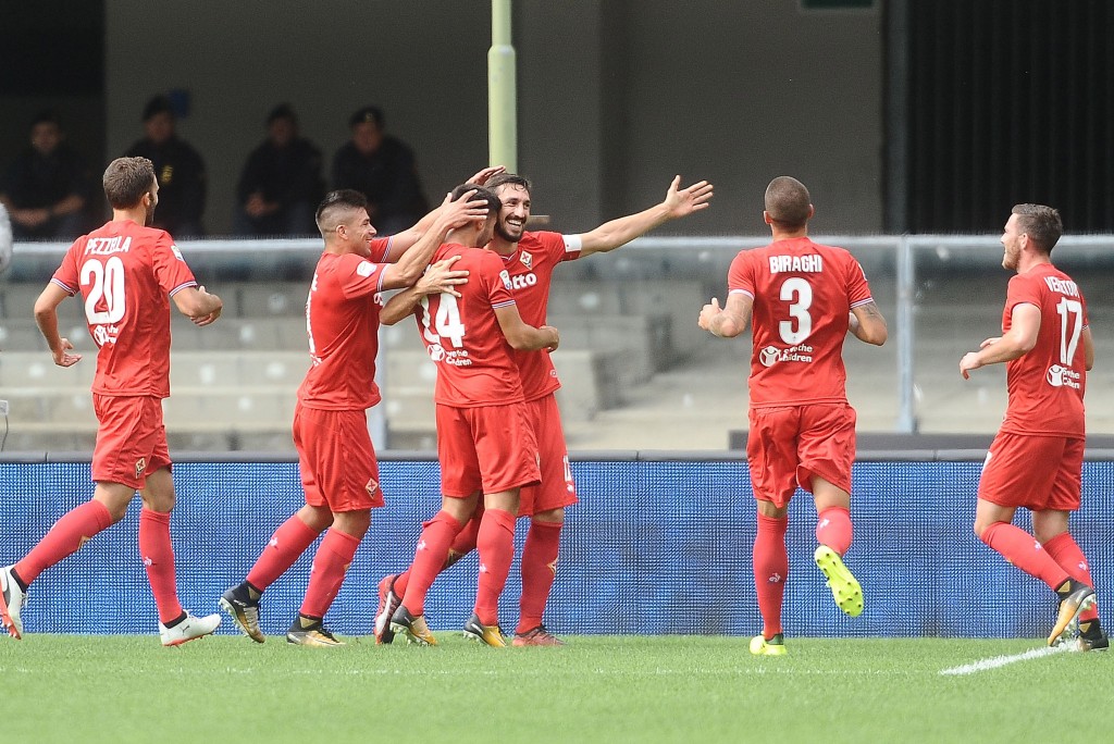Fiorentina festeggia contro il Verona 2