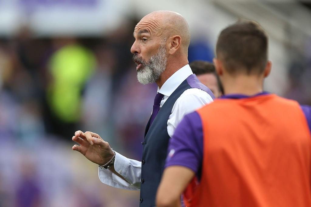 Stefano Pioli, riscaldamento