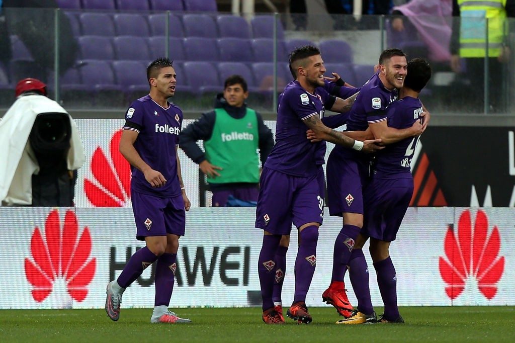 Fiorentina Roma squadra gruppo