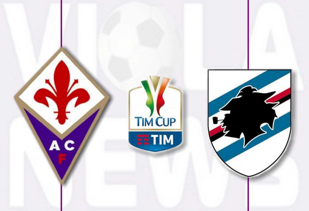 Fiorentina-Sampdoria Coppa Italia Logo