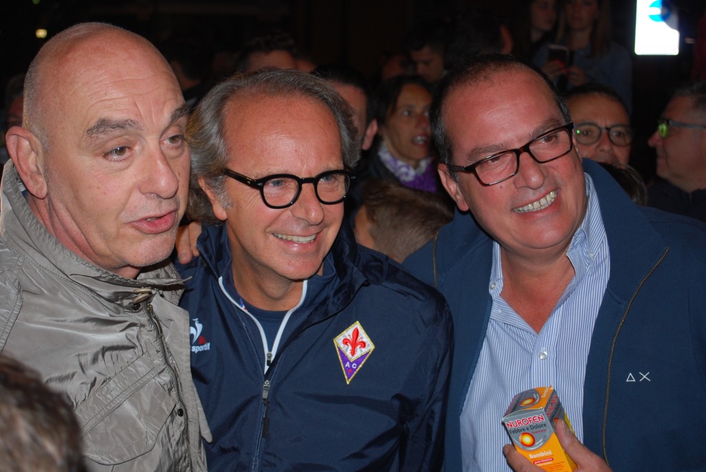 Della Valle con tifosi