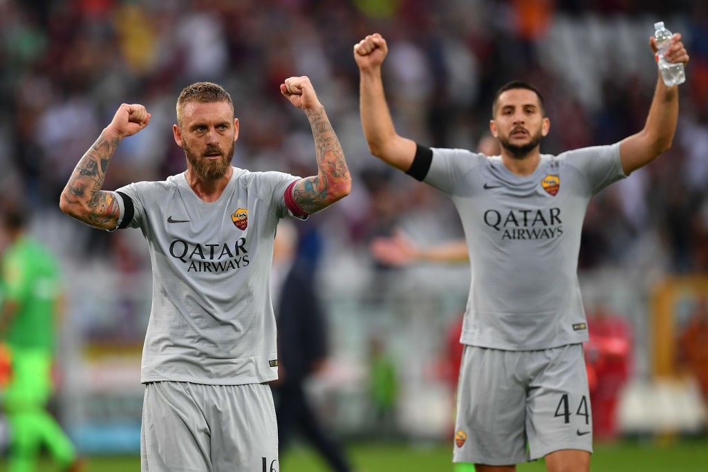 De Rossi Manolas Roma
