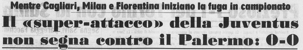 2° giornata 1968-69