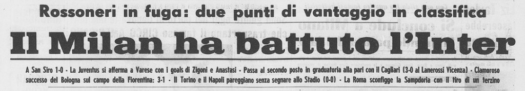 1968-69 5° giornata