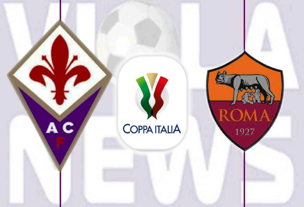 Fiorentina-Roma Coppa Italia
