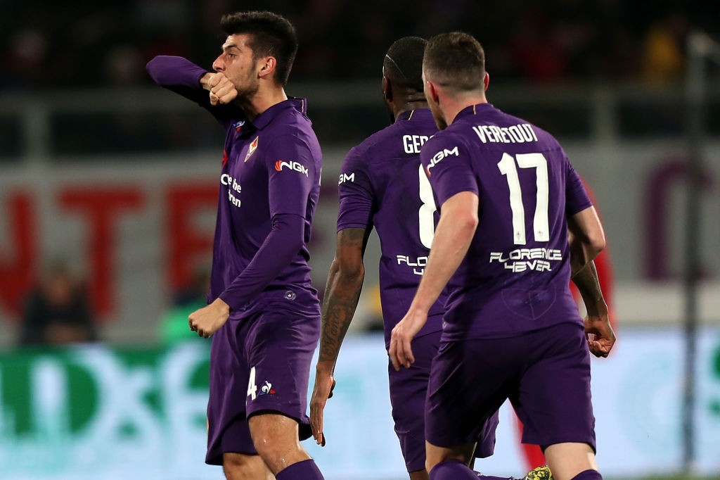 benassi squadra esultanza gruppo