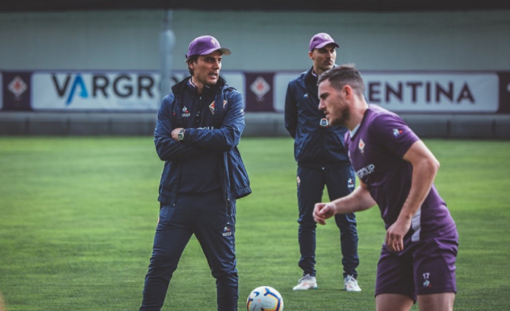 Montella primo allenamento 2