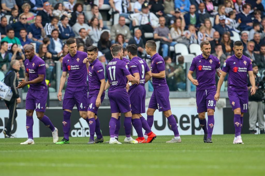 Fiorentina vs Juventus Gruppo Squadra