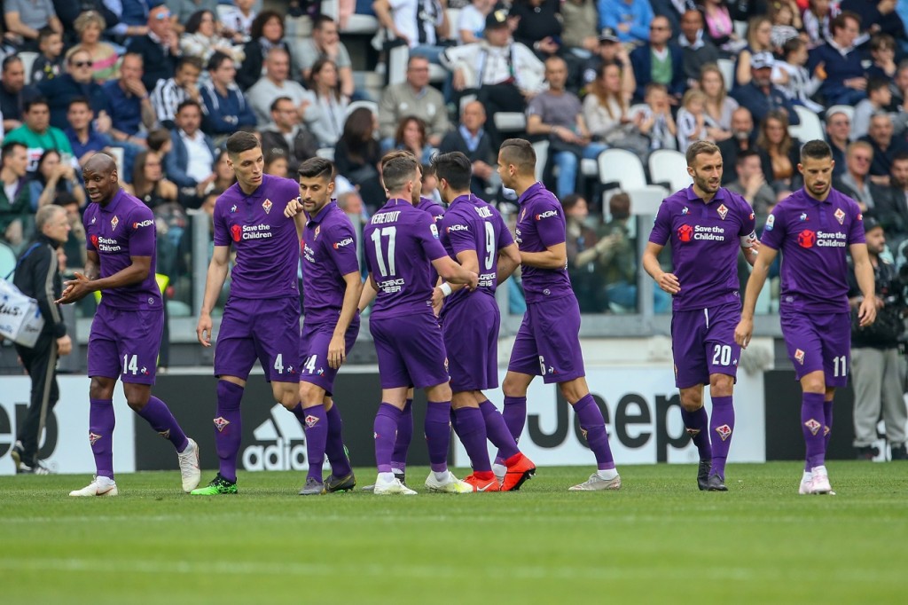 fiorentina esultanza gruppo